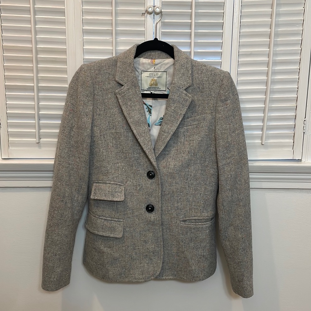 Joules Tweed blazer